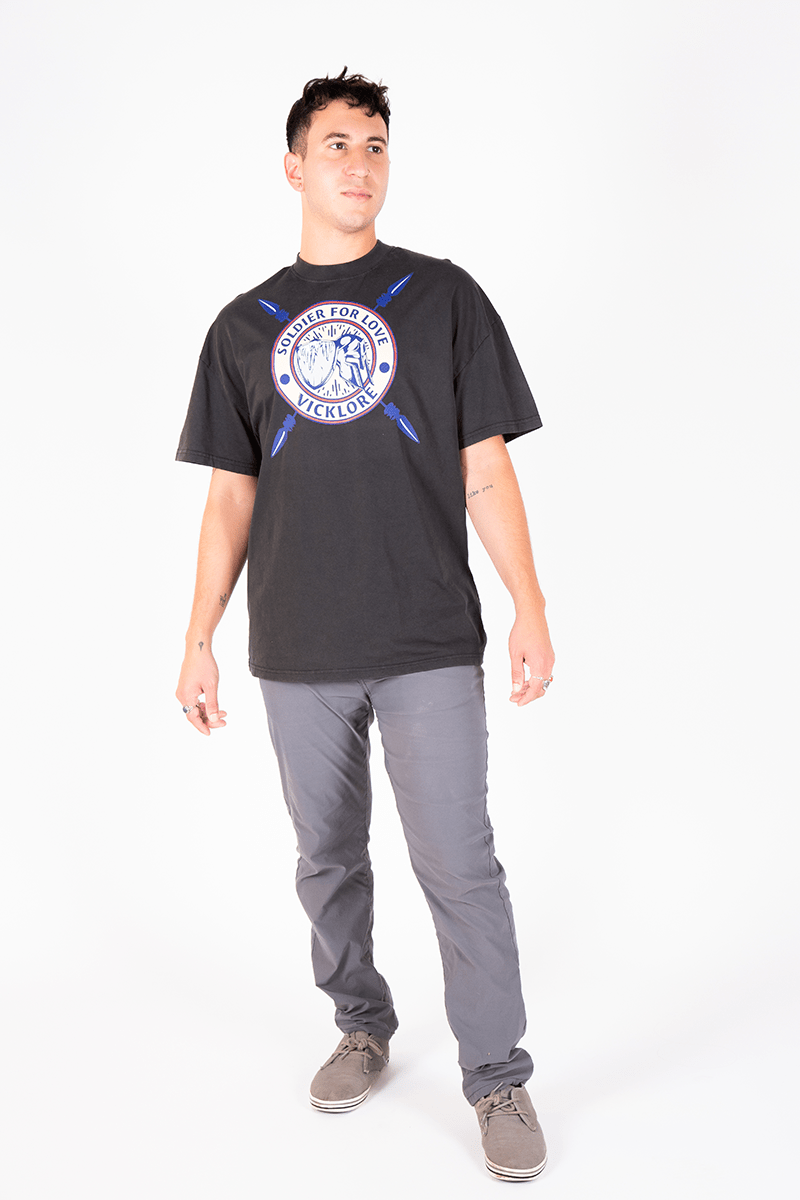 Soldier For Love Unisex Oversized Tee - Vicklore