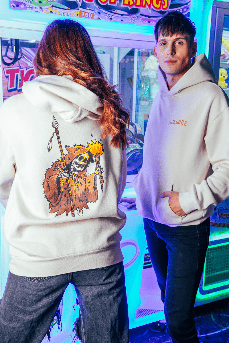 Unisex Caveman Reaper Hoodie - Vicklore