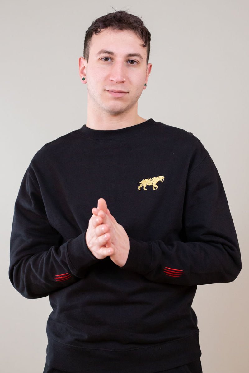 Unisex Sabertooth Clawed Crewneck Sweatshirt - Vicklore