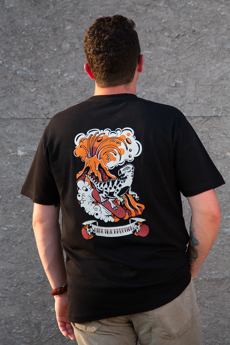 Ride the Eruption Unisex Tee