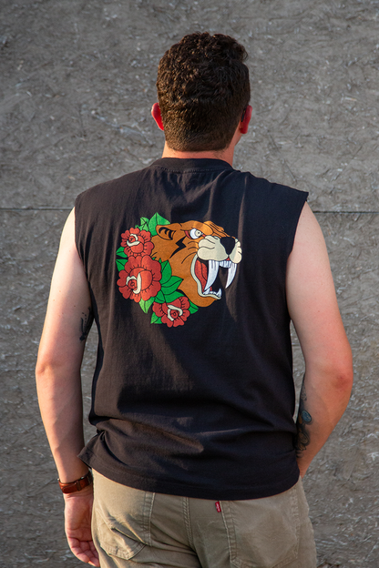 Traditional Sabertooth Muscle Tee