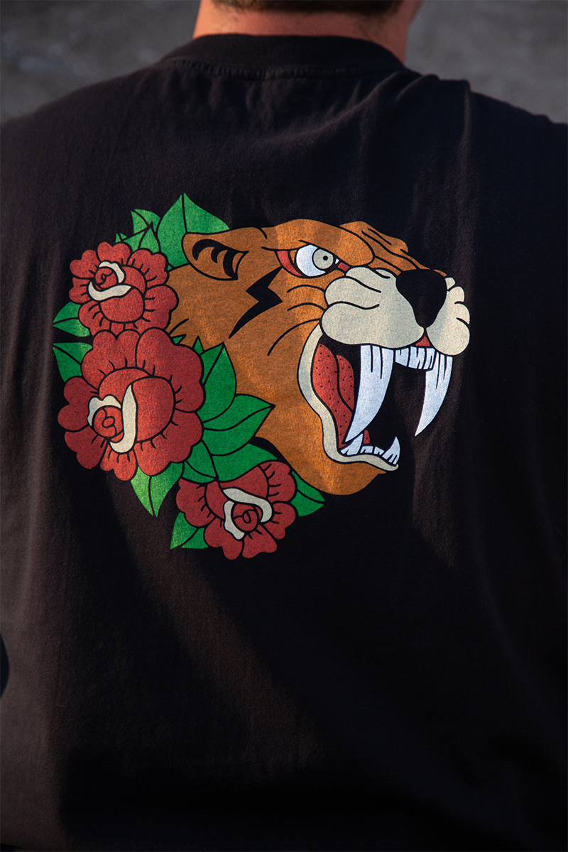 Traditional Sabertooth Muscle Tee
