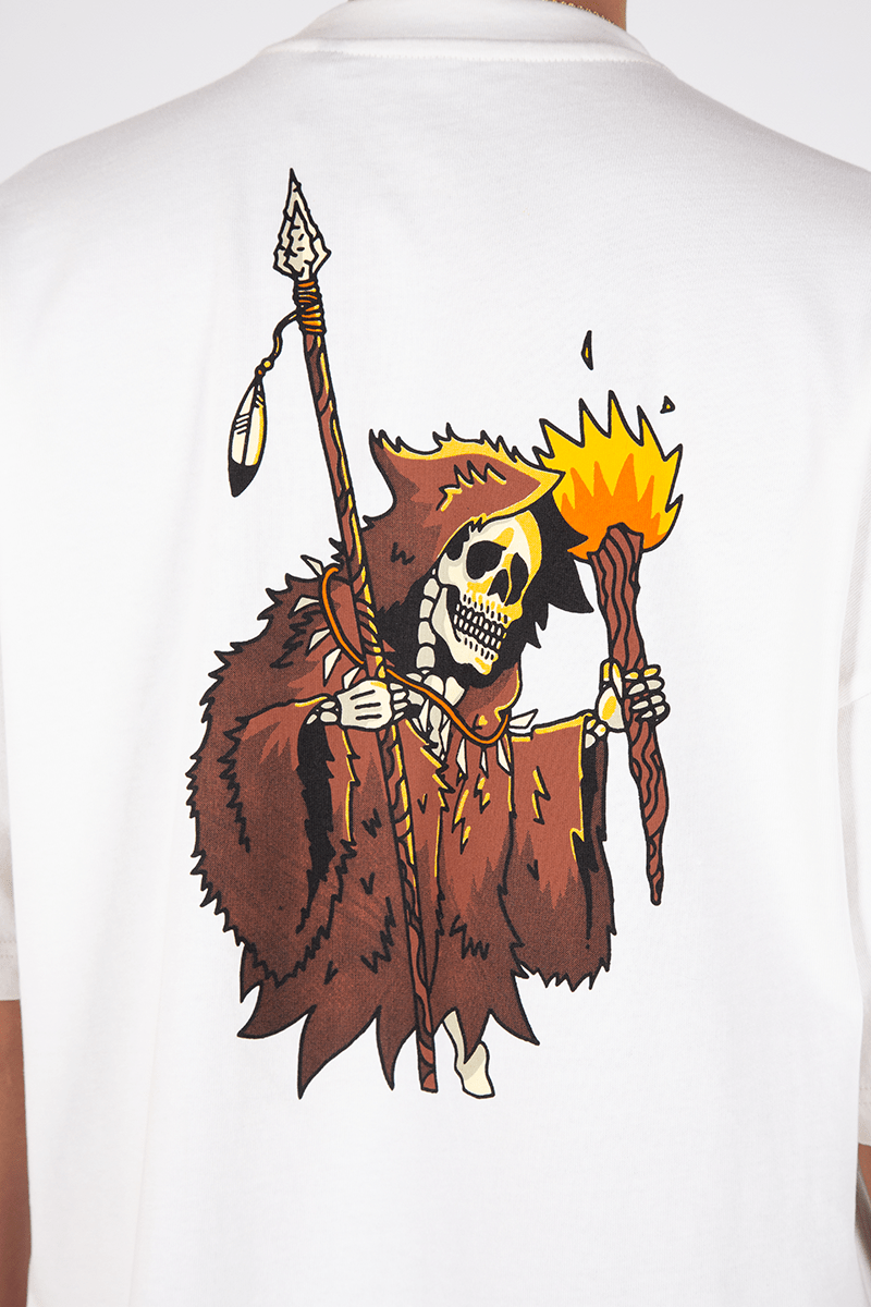 Caveman Reaper Unisex Oversized Tee - Vicklore