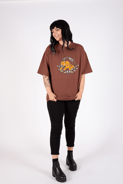 Fortitude of the Soul Unisex Oversized Tee - Vicklore