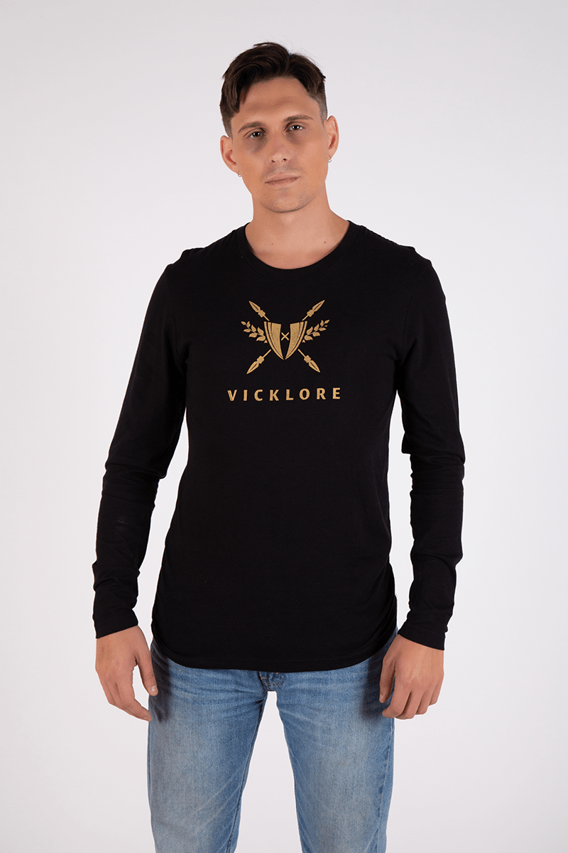 Vicklore Logo Long Sleeve Tee - Vicklore