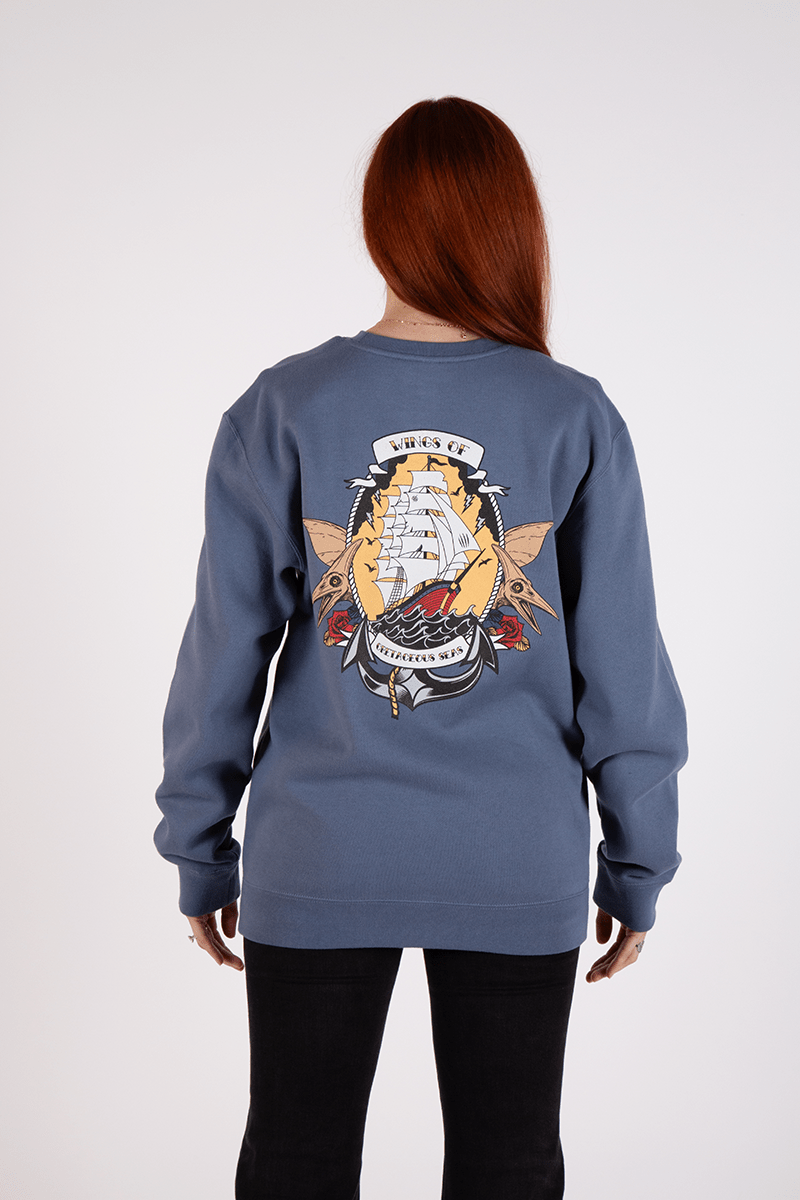 Wings of Cretaceous Seas Unisex Sweatshirt - Vicklore